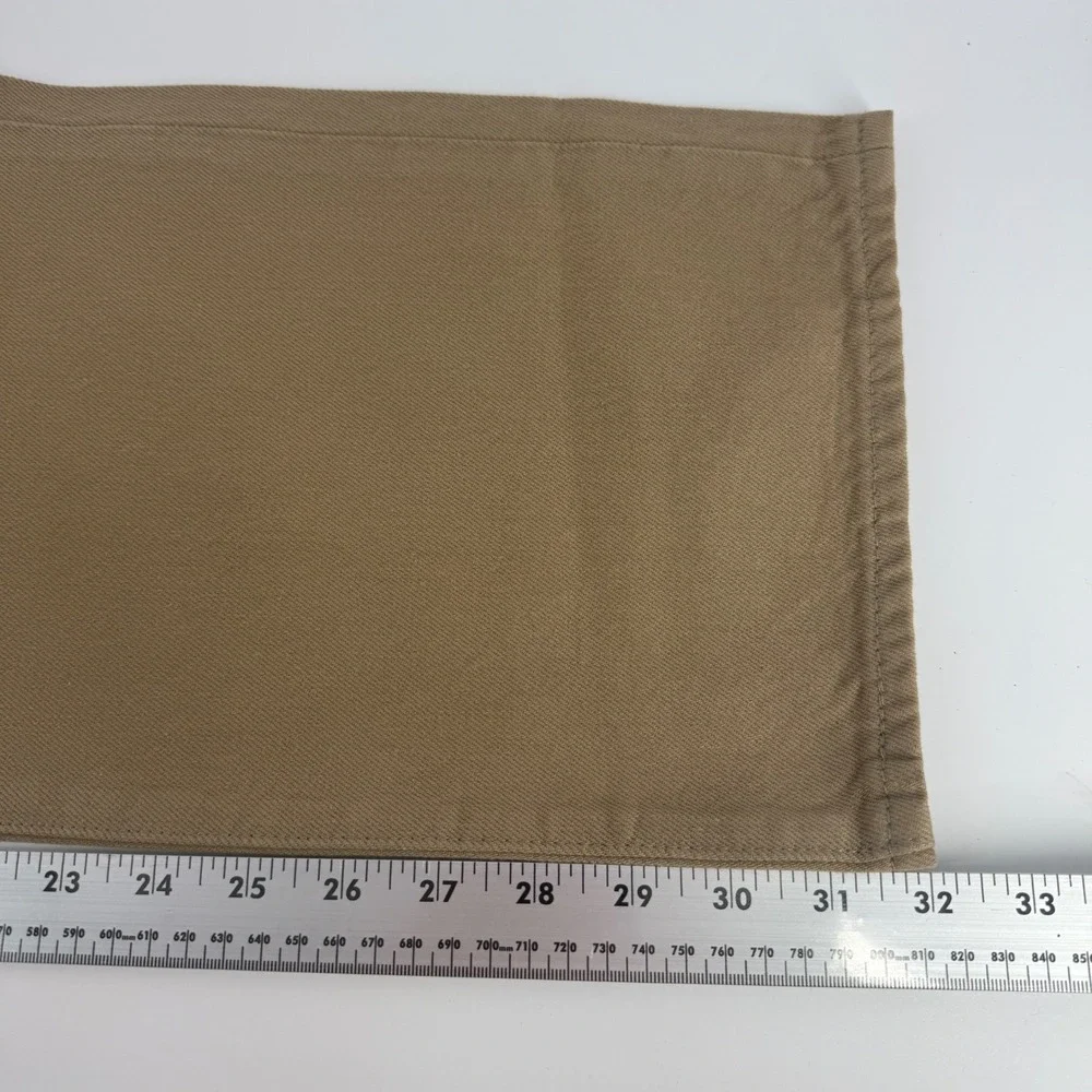 Levis 501 Original Fit Jeans Mens 40x32 Khaki Tan Straight Leg Button Fly New
